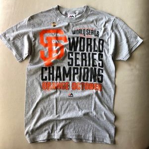 Majestic SF Giants WS Champs Shirt 2014